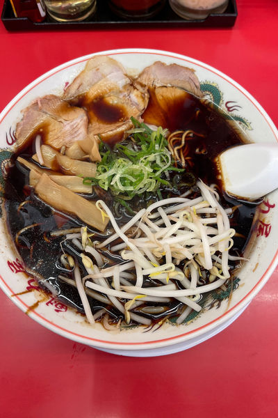 「京都漆黒醤油ラーメン」@ラーメン魁力屋 北与野店の写真