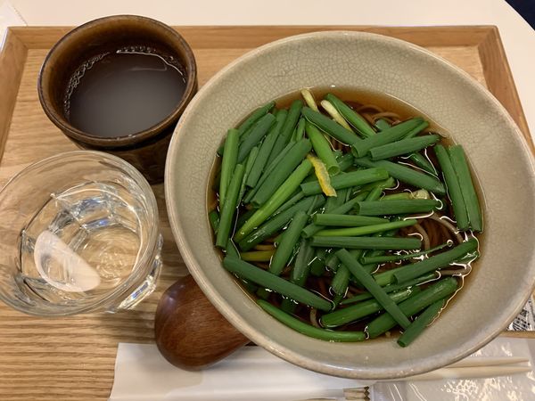 「ネギそば 900円」@石臼挽き蕎麦 あずみ野の写真