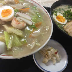 中華丼半らーめんセット