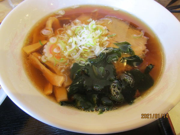 「ラーメン半炒飯set 750円」@麺 三福の写真