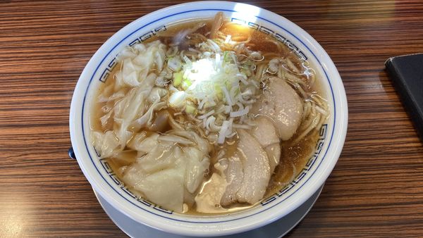 「ワンタン麺」@秋刀鮪だし 宣久の写真