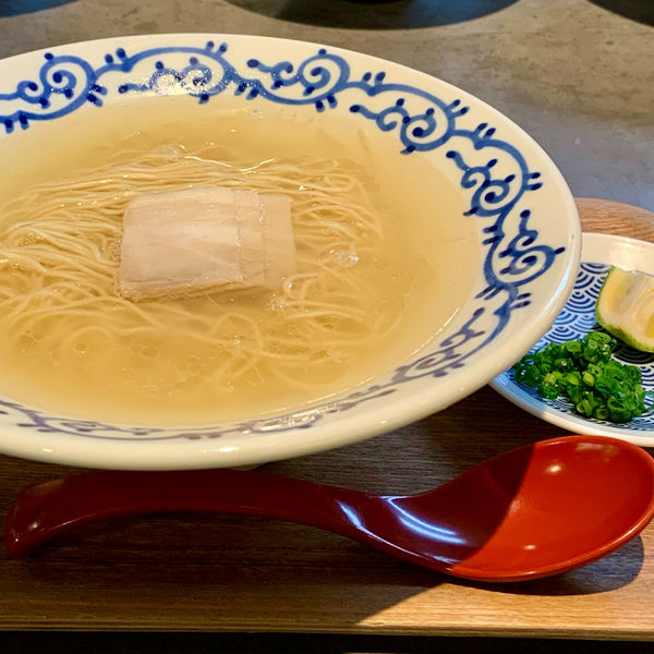 「豚そば (650円)」@豚そば 月や 大名店の写真