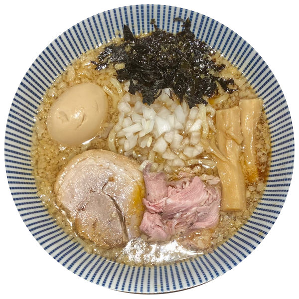 「☆味玉入背脂醤油らー麺☆」@焼きあご塩らー麺 たかはし アトレ川崎店の写真