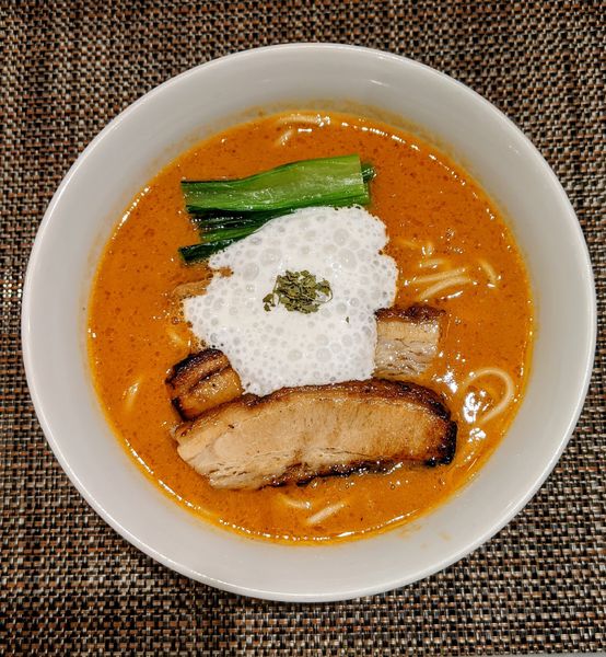 「甘エビのビスク麺　920円」@MENSHO SAN FRANCISCOの写真