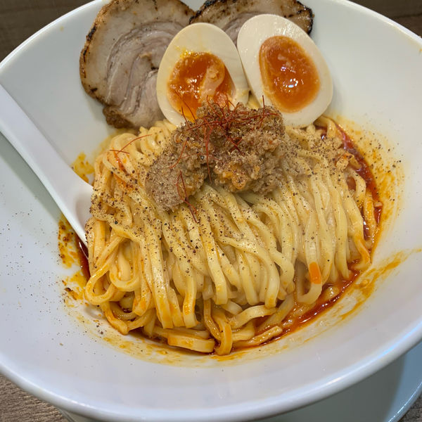 「汁無し坦々麺」@らーめん 子うさぎ 大塚店の写真