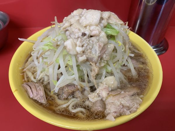 「小ラーメン　豚増し」@ラーメン二郎 茨城守谷店の写真