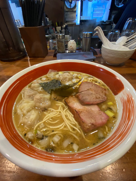 「味噌ワンタンメン」@麺屋 悠の写真