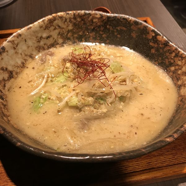 「白味噌らーめん（￥890）」@札幌味噌ラーメン ひつじの木 大森店の写真