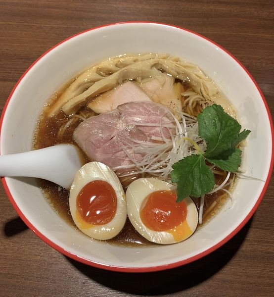 「特製醤油らぁ麺1200円」@鳥さわ 学芸大学店の写真