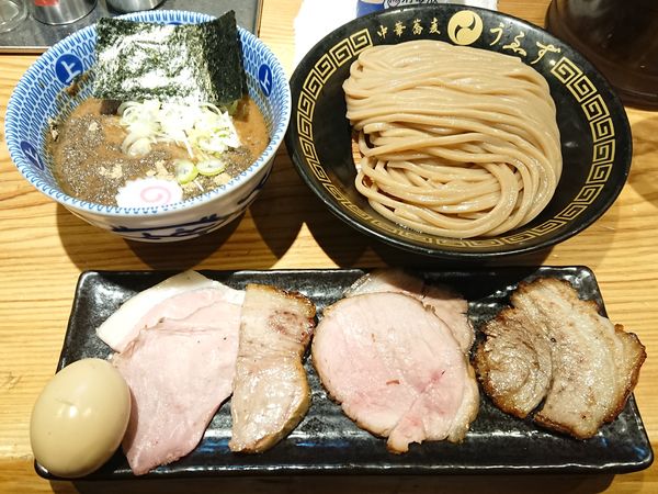 「特製つけめん（小）」@中華蕎麦うゑずの写真