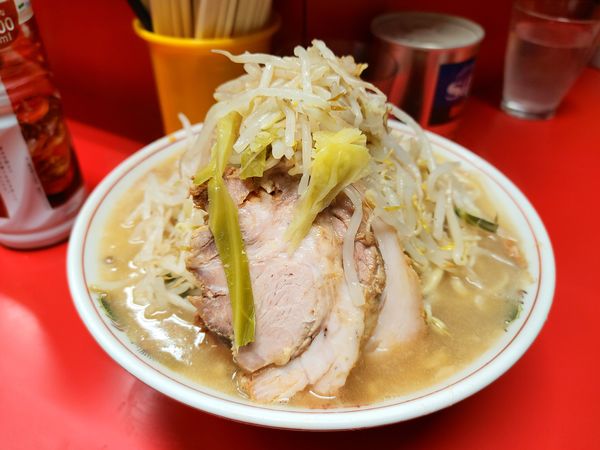 「大（ヤサイカラメ）￥６５０」@ラーメン二郎 三田本店の写真