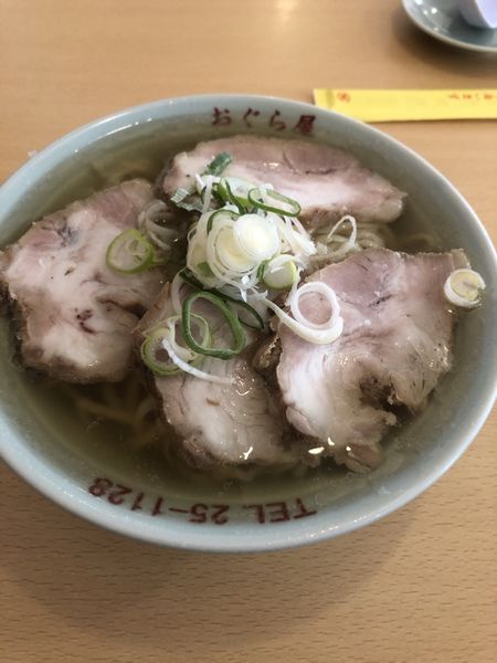 「チャーシュー麺」@おぐら屋の写真