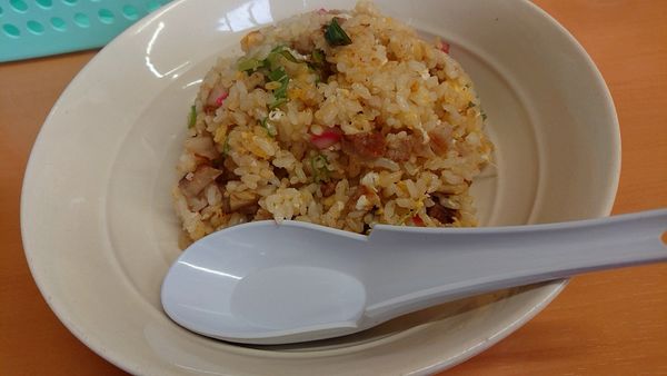 「ラーメン(600円)＋チャーハン」@原点らーめんの写真