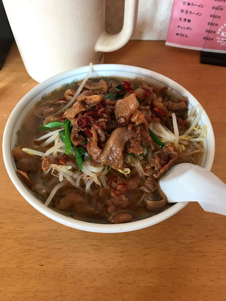 「担坦麺」@本場中華料理 長楽の写真