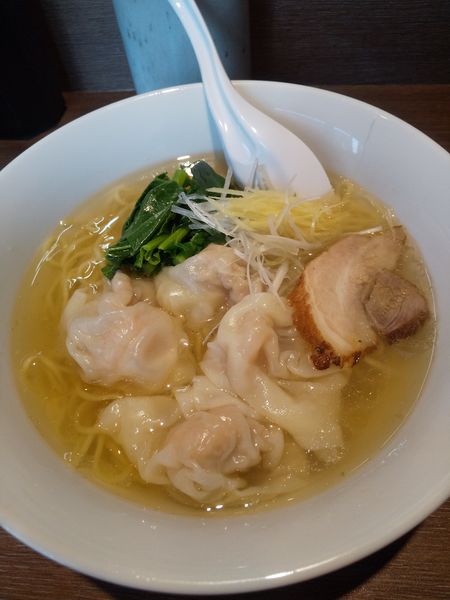 「雲呑麺(塩)880円炒飯500円」@雲呑麺のお店 おんわの写真