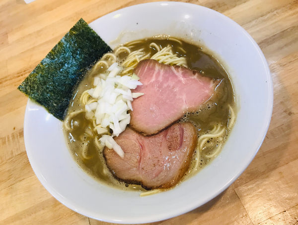 「濃厚煮干しそば」@中華蕎麦 會の写真