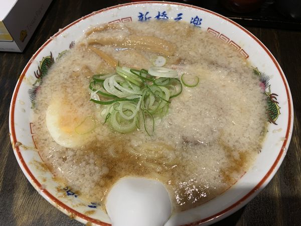 「特製元らーめん 800円 ぶためしセット+200円」@新橋元楽の写真