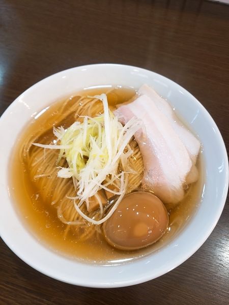 「秋刀魚塩そば」@中華そばイデタの写真