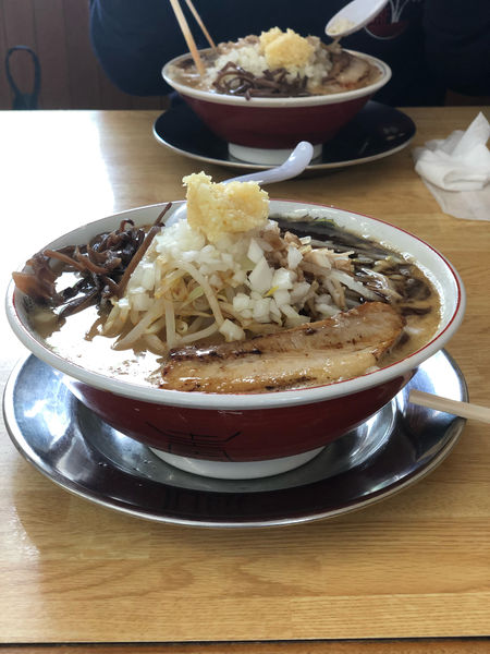「黒子豚らーめん大盛（860円）」@がっつり食堂ドカメンの写真
