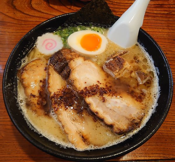 「どりそば+チャーシュー(1050円)」@らー麺Chopの写真