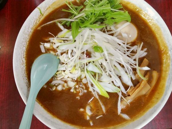 「カレー麺」@二代目めん家 味味の写真