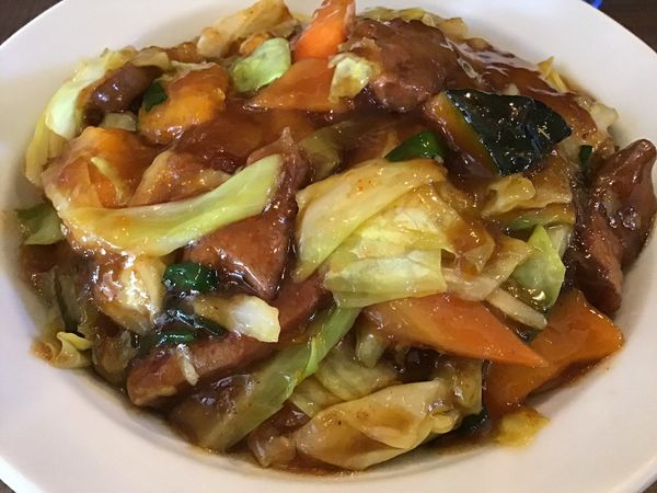 「スタミナ冷やし780円」@スタミナラーメン がむしゃの写真