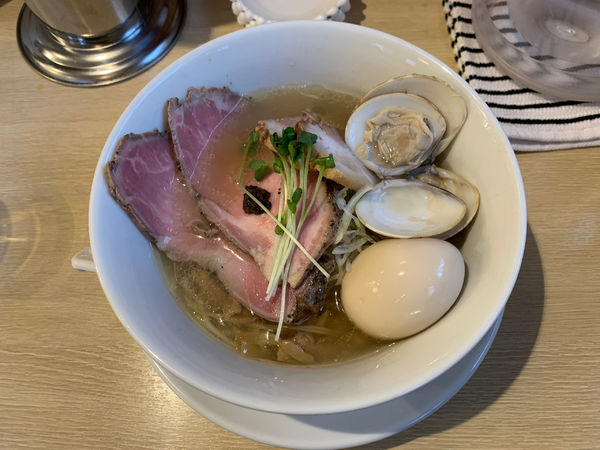 「特製蛤そば塩」@麺屋壱心の写真