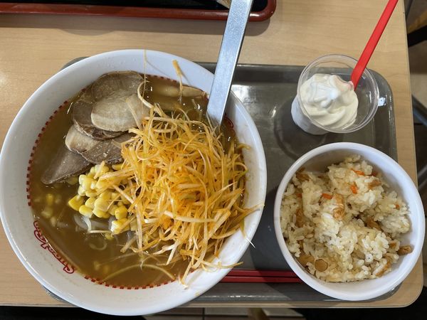 「味噌ラーメン450円」@スガキヤ モレラ岐阜店の写真