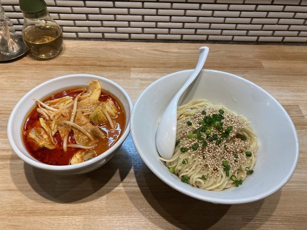 「限定・南極味噌野菜つけ麺」@中華ソバ ビリケンの写真