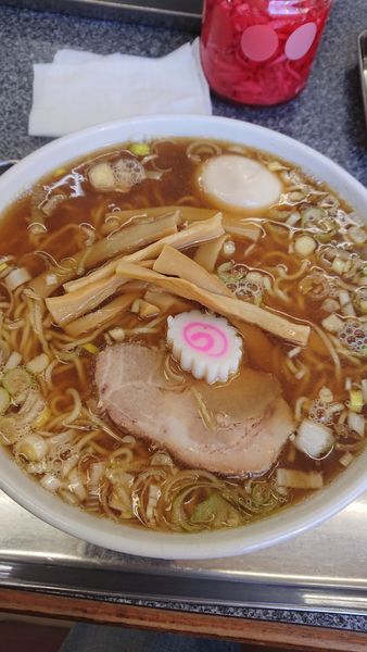 「中華そば 中盛り 味玉」@東京らぁめんちよだの写真