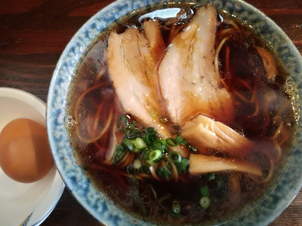 「熟成醤油ラーメン750円」@古式ラーメン 鶴亀の写真