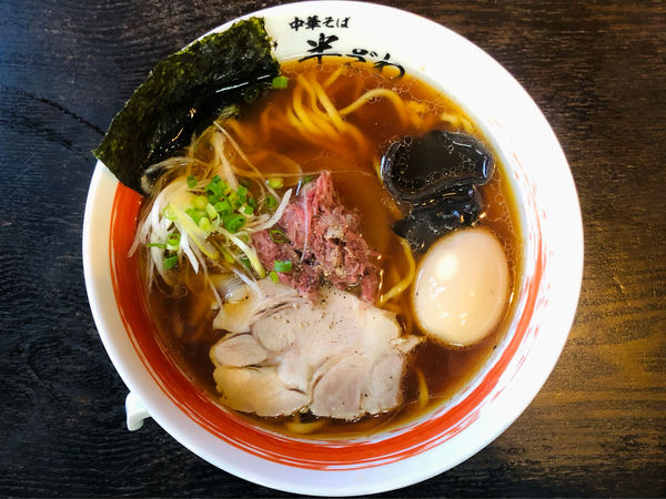 「★＜半ざわの日 限定麺＞牛テール出汁ラーメン(醤油)🍜¥1,30」@中華そば 半ざわの写真