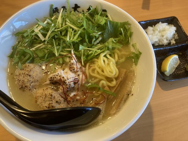 「鶏白湯そば(塩)¥900」@麺屋大むらの写真