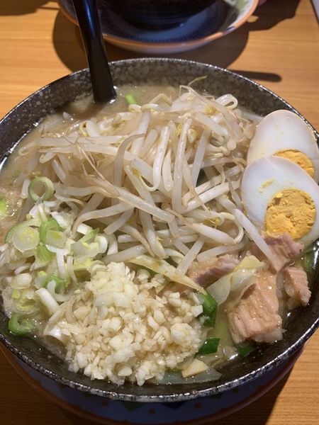 「もつラーメン」@橋本食堂の写真