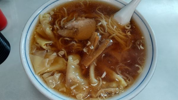 「わんたんめん750円」@かいらくの写真