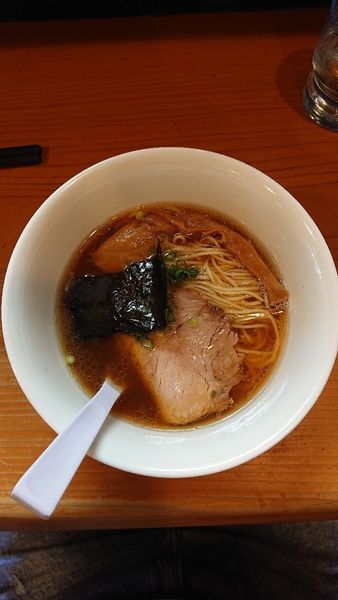 「醤油らぁ麺」@らぁ麺 むらまさ 唐津本店の写真
