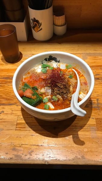 「濃厚鶏担々麺」@満鶏軒の写真