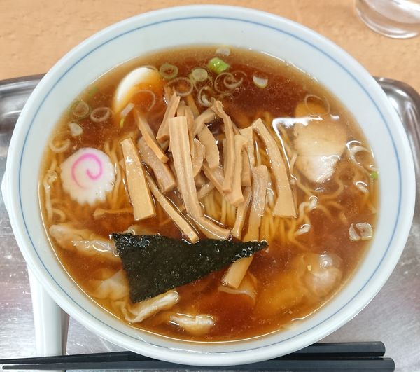 「メンマ入りそば(玉1)」@一ノ割大勝軒の写真