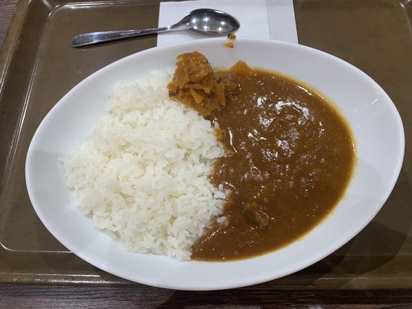 「ビーフカレー 550円」@なつかしのオムライス屋さんの写真