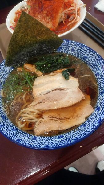 「魚介醤油ラーメン」@フジヤマ55 メガドンキー豊橋店の写真