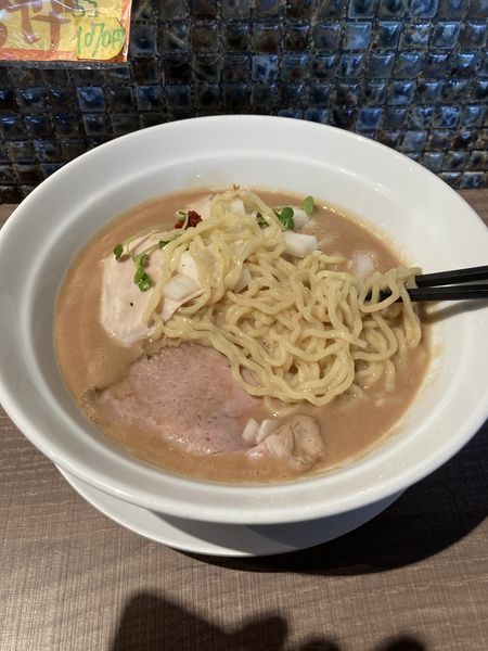 「地鶏特濃らーめん（８５０円）」@麺家ダイナSOUL 六甲道店の写真