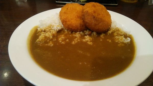「クリームコロッケカレー（カニ入り） 724円」@カレーハウスCoCo壱番屋 文京区春日駅前店の写真
