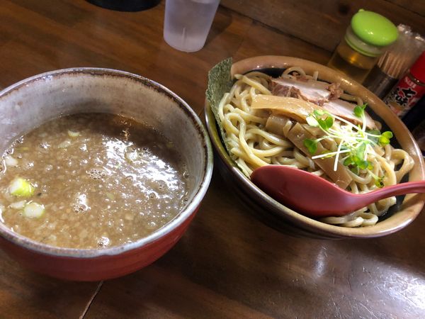 「味噌つけ麺　大850円」@蝉時雨の写真