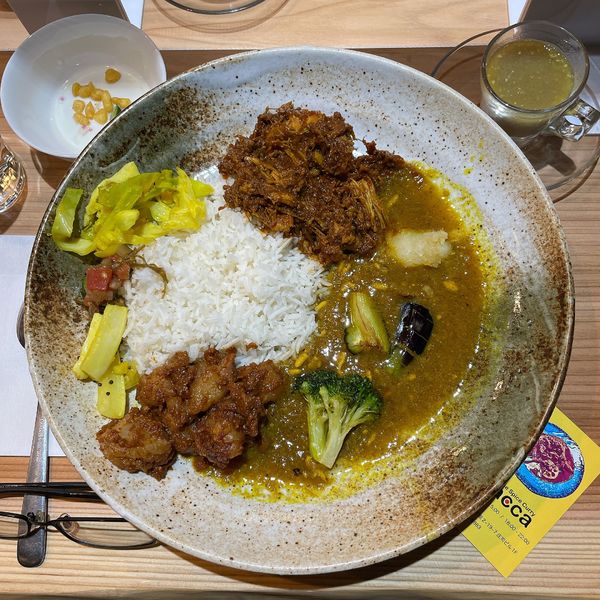 「2種盛り＋辛口和牛マルチョウデビル」@WACCAの写真