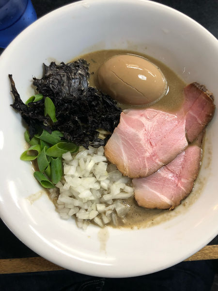 「味玉濃厚煮干しそば」@麺処 晴の写真