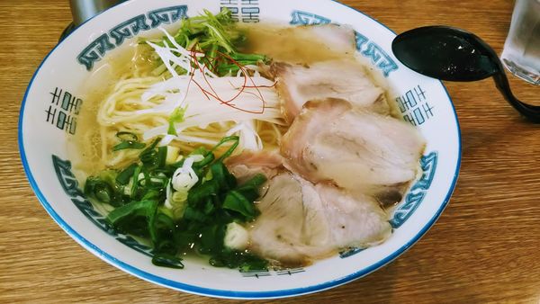 「中華そば　塩味」@丸忠商店の写真