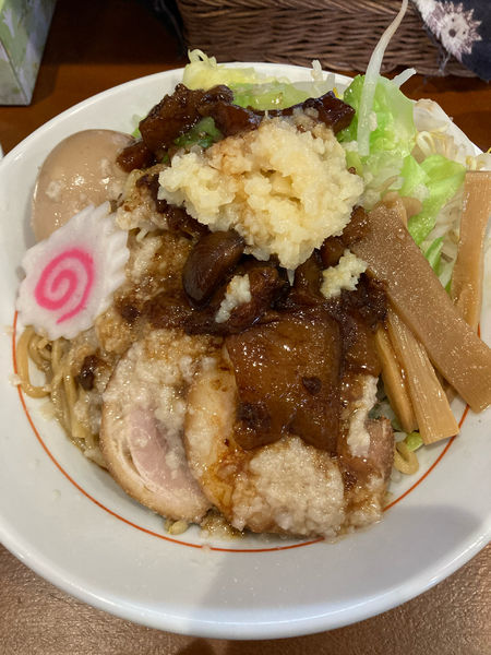 「ジャンク油そば」@麺処いろ葉の写真