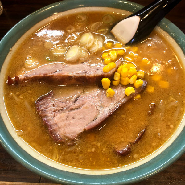 「みそチャーシューメン（S）930円」@手打らーめん 自慢亭の写真