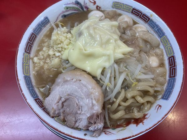 「ラーメン¥800+チーズ¥100+うずら¥100」@ジャンプの写真