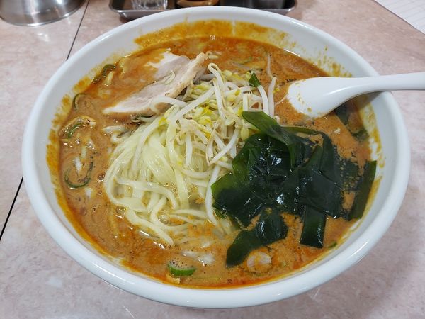 「ゴマ塩らーめん」@手打ちらーめん 金龍の写真